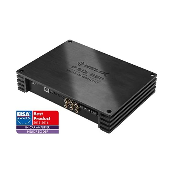 Helix P SIX DSP MKII - Ultra Class D 6-Kanal Verstärker 6 x 120WRMS mit integriertem 8-Kanal DSP-Signalprozessor