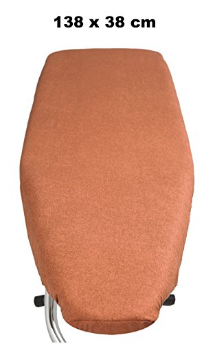 Mabi 302 Original KETTLER Bügelbrettbezug LxB 138x38 cm Baumwoll-Molton-Bügeltuch mit Gummizug