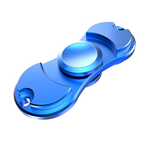 Fidget Spinner, Coolden Finger Spinner Toy Zinc Alloy High Speed Stainless Steel Bearing EDC Spinner Fidget Toy Hand Spinner for ADD ADHD Relieves Stress, Autism Anxiety and Killing Time (Blue) Fidget Spinner, Coolden Finger Spinner Toy Zinc Alloy High Speed Stainless Steel Bearing EDC Spinner Fidget Toy Hand Spinner for ADD ADHD Relieves Stress, Autism Anxiety and Killing Time (Blue)