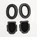 Produktbild Ersatz-Ohrpolster Leder Ohrpolster Ersatz Ohrpolster Kit passend für BOSE Aviation Headset X A10 A20 (1Pair Schwarz)