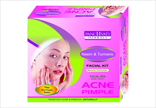 Panchvati Herbals Neem and Turmeric Facial Spa Aroma Therapy Acene Pimple Facial Kit - 52 g