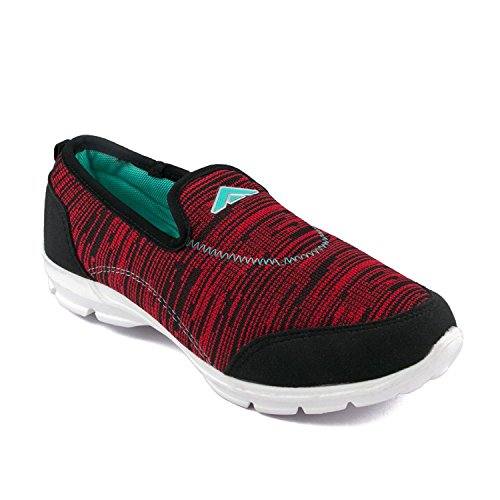 Asian shoes Riya-13 Red Women Casual Shoes