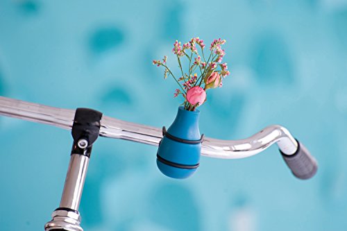 Fahrradvase „Frieda“ – Lenkervase / Vase für den Fahrradlenker aus Holz - 3