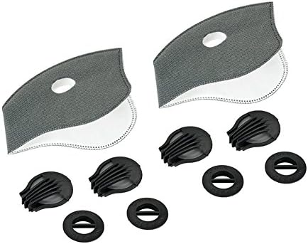 Refosian Dustproof Mask,Face Mask Filtration Exhaust Gas Anti Pollen Allergy With Breathable Mesh Cover Dust Mask Filter for Running Motorcycle and Other Outdoor Activities