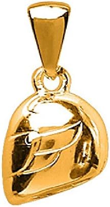 So Chic Bijoux Pendant© 750 motorbike Road Vermeil (Gold Over Sterling Silver)