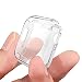 Produktbild KTcos für Apple Watch 44mm Hülle, TPU Displayschutzfolie Allround-Schutzhülle High Definition Transparent Ultradünne Hülle für Apple Watch Serie 4 Smartwatch (44MM, Transparent)