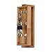 Produktbild CRS-ZBBZ Haushalt Hat Garderobe, Nordische Moderne kreative Drehtyp-Eichen-Schlüsselkasten/Vanity Spiegel-Eingang Massivholz-Schlüsselschrank-Wand-Haken Haltbarer/starker Lageraufhänger