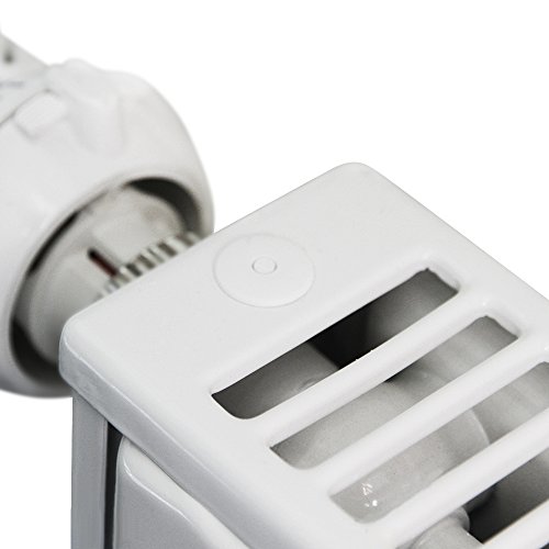 Buderus Heizkörper Klemmstift Rund für Gitterende verkehrsweiß VPE (10 Stk) - 2