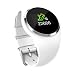 Produktbild Fitness-Tracker IP7 Wasserdicht, Kinder-Smart-Watch-Herzfrequenzmonitor Kalorien Schritt GPS Sportarmband Armband Schlaf Monitor Für Männer Und Frauen Kinder,White