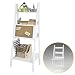 Produktbild SoBuy® Modernes Bücherregal mit Schreibtisch, Standregal, Wandregal mit Korktafel, klappbar, weiß, FRG115-W