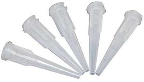 1inch Plastic bait gun tips to be used with applicators and gels