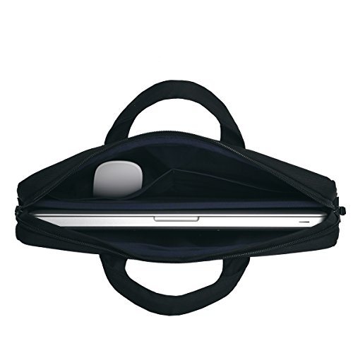 Adore June Classic Tasche für 13“ Laptops, Microsoft Surface Book, Apple Macbook Pro 13“, Dell XPS 13 – original Cordura – schwarz - 6