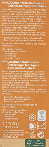 Logona: LOGONA Pflanzenhaarfarbe sahara (100 g) - 5