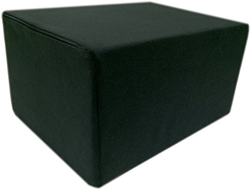 Bandscheibenwürfel mit Schwarzen Bezug, Stufenlagerung, Stufenlagerungswürfel, Stufenbett, Reha, Orthopädischer, Positurkissen, Lagerungskissen, Stufenlagerung - 55 cm x 45 cm x 35cm