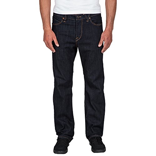 Volcom Kinkade Pantalones Vaqueros, Hombre, Azul (Rinse), 30