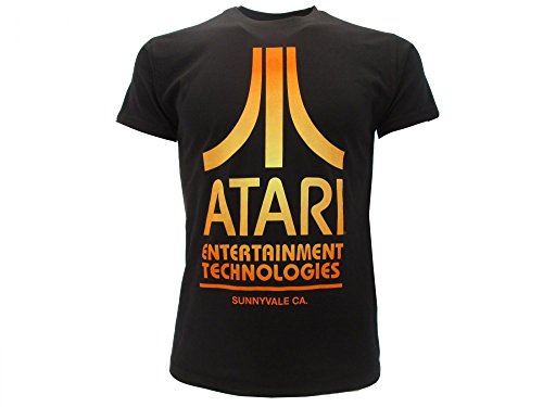 T-shirt Originale ATARI distressed Logo maglia maglietta console videogame Prodotto originale ATARI con cartellino ed etichetta (XL adulto)