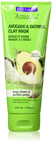 Feeling Beautiful Avocado and Oatmeal Clay Mask