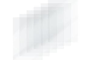 HIKUDIY Lot de 6 films de démoulage FEP pour imprimantes 3D ELEGOO Mars/Mars 2 Pro/Mars 3/ANYCUBIC Photon/Photon Mono 4K/Phrozen Sonic Mini 4K/Creality Halot-one/LD-002R/LD-002H LCD/SLA/DLP