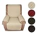 Produktbild KINLO Sofa Abdeckung 1 Sitzer 177x56 Beige Schonbezug 100% Baumwolle Füllung sehr weich Sofa überwurf Top Qualität Sesselauflage aus Polster Material Eine gute Belüftung Sofahusse Couch