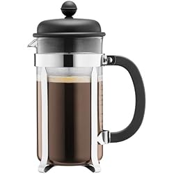 Bodum - 1918-01 - Caffettiera - Cafetière à Piston - 8 Tasses - 1 L - Noir