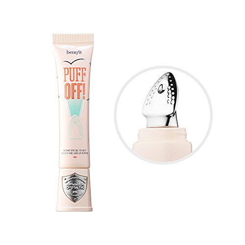 BENEFIT COSMETICS puff off instant eye gel to help smooth the look of undereye puffiness FULL SIZE 10 mL / 0.34 US fl. oz. BOXED