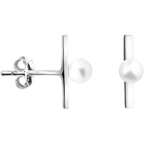 SOFIA MILANI - Pendientes Para Mujeres En Plata De Ley 925 - Con Circonitas - Pendiente De Botón De Estrella De Mar - E0575