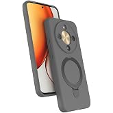 Coverzone Honor Magic 8 Lite 5G ile uyumlu Kılıf MagSafe ile uyumlu Z-Samara Kapak Wireless Şarj &Ouml;zellikli Stand Olabilen Hon