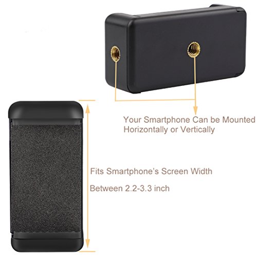 Handy Stativ,Smartphone Stativ,flexibel Kamera Stativ mit fernauslÃ¶ser,Mini Reise Stativ fÃ¼r Gopro, iPhone, Samsung und andere Android-Smartphone mit Bluetooth fernbedienung