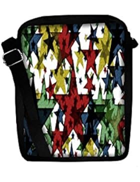 Snoogg , Damen Umhängetasche mehrfarbig multi