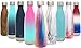 Price comparison product image Simple Modern 250 ml Wave Water Bottle - Stainless Steel Swell Hydro Kids Flask - Double Wall Vacuum Insulated Reusable Small Metal Aluminum Coffee Leakproof Thermos - Rainbow