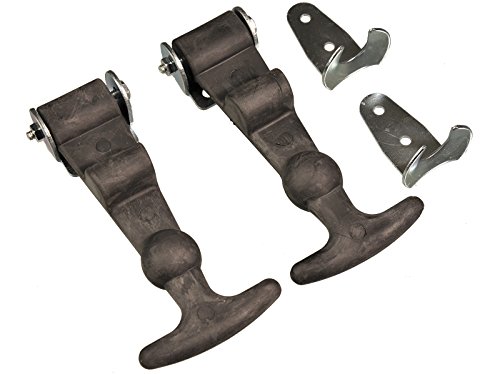 Preisvergleich Produktbild 2 Stück Haubenhalter Gummi mit Befestigung