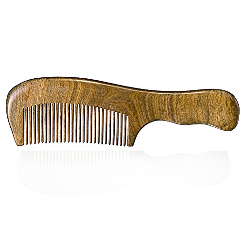 VALUE MAKERS® Luxuriöser hölzerner Kämme Anti-Statischer Kämme,Holz Frisierkamm 18 cm