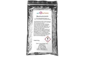 Well2wellness® Mentol Intensivos en 25G - Bolsa de 100% Puro Aceite de Menta