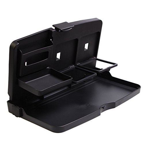 Generic Foldable Car Auto Seat Back Tray Holder Desk for Drink Book Black Universal RS.1030 (72.00% Off) - Amazon