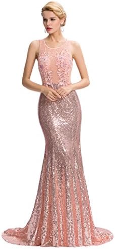 GK GRACE KARIN Women's Empire Evening Dress 10 Pink