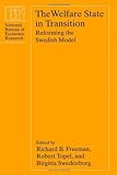 Image de The Welfare State in Transition: Reforming the Swedish Model (National Bureau of Economic Research Conference Report)
