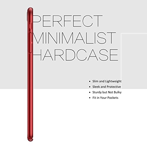 Humixx Funda iPhone 8 Plus  Funda iPhone 7 Plus Carcasa iPhone 8 Plus Alta Calidad Ultra Slim Anti-Rasgu  o y Resistente Huellas Dactilares Totalmente Protectora Caso de Pl  stico Duro Cover Case para Apple iPhone 7 Plus iPhone 8 Plus Skin Series 