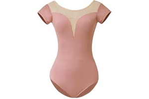 ROYAL SMEELA justaucorp danse classique femme body de danse classique pour femme justaucorps ballet adulte justaucorps danse manche courte justaucorps gymnastique gym body danse femme body danseuse