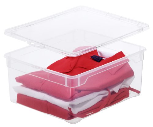 Rotho 6351700096WS 3-er Set Clear Box Sweater 18 l mit Deckel AppMyBox - 2