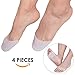 Produktbild 2 Paare Zehenschutz Silikon Faireach Soft Gel Zehenkappen Zehenschoner Spitzenschoner Zeh Schutz Für Ballett Spitzenschuhe Ballettschuhe High Heel Pumps Schmerzlinderung 4 Stück