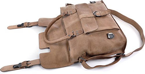 URBAN FOREST Cntmp  Leder  Handtaschen  Messenger Bag  Businesstaschen  Aktentaschen  Laptoptaschen  Notebooktaschen  Umh  ngetaschen  DIN-A4  Natur-L