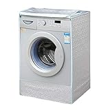 ✲Diseño --- La cubierta con diseño de cremallera que le permite abrir la máquina sin quitar la tapa de la lavadora, muy simple y conveniente para usar..