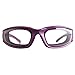Produktbild Tping Zwiebel Brille für Augen Schutz, Dauerhafte winddichte Staubdicht Zwiebel-Schutzbrille Augenschutz Onion Goggles Eyes Protector Glasses für Hackt Zwiebel Gericht (Lila)