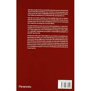 Aplicaciones informáticas de tratamiento de textos. Microsoft Word 2007 (Informatica Incual)