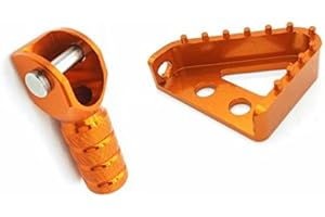 heinmo Motorrad Shifter Schalthebel & Tipp Ersatz hinten Bremspedal Schritt Teller Tipp für EXC F XC XCF XCW XCFW MX EGS SX SXF SXS