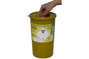 DANIELS 2X Sharpsguard Sharps Bin 5 litre - Yellow (Multi Pack)
