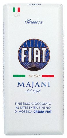 Preisvergleich Produktbild Majani - Tavoletta Fiat bianco - 100 gr
