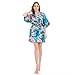 Produktbild AUDBURN Nachthemd Damen Nachtwäsche Baumwolle Sleepshirt Kurzarm Schlafshirt Nachtkleid