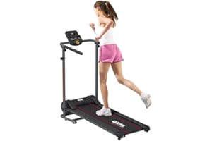 Tapis Roulant Elettrico Gymform Slimfold Treadmill, Pieghevole, 6 diverse velocità da 1-6kmh, Cardio Fitness, Con programmi automatici