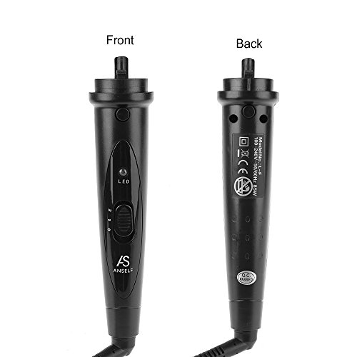 Anself 5 in 1 Multifunktions Austauschbarer Lockenstab Kit - 5